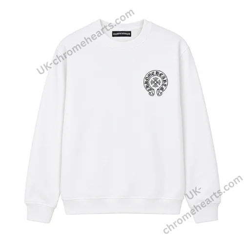 Chrome Hearts Horseshoe Sweatshirt White